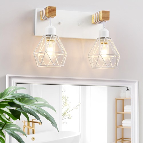 White bathroom vanity - white,