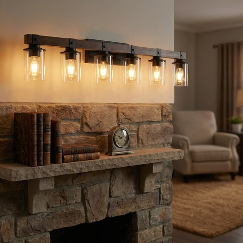 Vanity light led 6 lights - vanity,