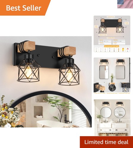 Elegant light farmhouse - 2-light,