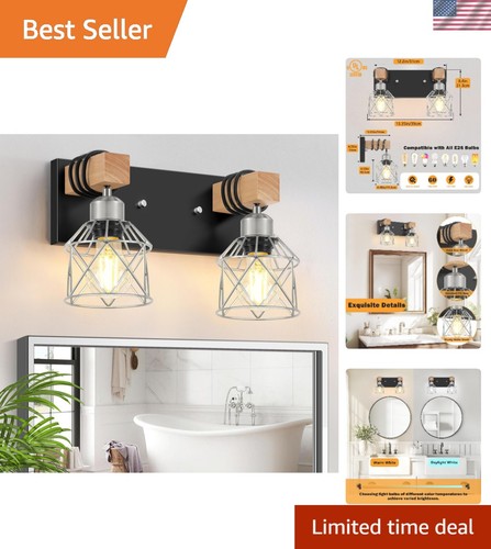Farmhouse bathroom light - farmhouse,